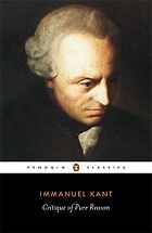 The best books on Ideas that Matter - Critique of Pure Reason by Immanuel Kant