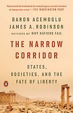 The best books on Challenges Facing the World Economy - The Narrow Corridor: States, Societies, and the Fate of Liberty by Daron Acemoglu and James Robinson