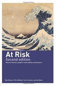 The best books on Natural Disasters - At Risk by Ben Wisner, Piers Blaikie & Terry Cannon and Ian Davis