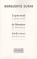 Enrique Vila-Matas discute Los libros que le influyeron - The Afternoon of Mr. Andesmas by Marguerite Duras