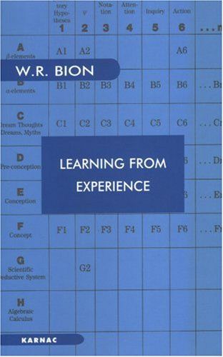 Learning From Experience by Wilfred Bion