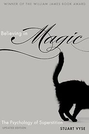 The best books on Paranormal Beliefs - Believing in Magic: The Psychology of Superstition by Stuart Vyse The best books on Paranormal Beliefs - Believing in Magic: The Psychology of Superstition by Stuart Vyse