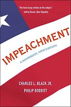 The best books on Impeachment - Impeachment: A Handbook by Charles L. Jr. Black
