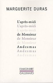 Enrique Vila-Matas discute Los libros que le influyeron - The Afternoon of Mr. Andesmas by Marguerite Duras Enrique Vila-Matas discute Los libros que le influyeron - The Afternoon of Mr. Andesmas by Marguerite Duras