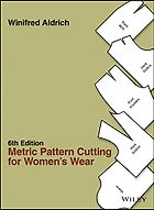 Sewing Books for Beginners - Metric Pattern Cutting for Women's Wear by Winifred Aldrich
