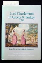 The best books on The Levant - Travels in Greece and Turkey by Lord Charlemont