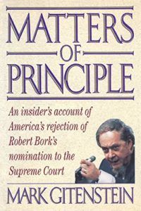 The best books on Joe Biden - Matters of Principle by Mark Gitenstein
