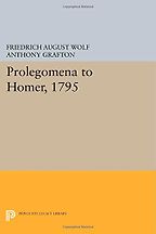 The best books on Philology - Prolegomena to Homer by Friedrich August Wolf