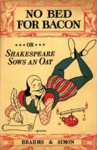 Comfort Reads - No Bed for Bacon: Or Shakespeare Sows an Oat by Caryl Brahms & SJ Simon