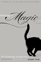 The best books on Paranormal Beliefs - Believing in Magic: The Psychology of Superstition by Stuart Vyse The best books on Paranormal Beliefs - Believing in Magic: The Psychology of Superstition by Stuart Vyse