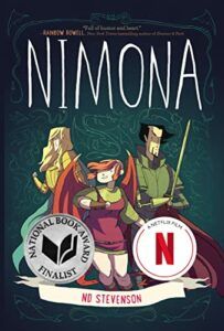 The Best Graphic Novels That Were Made into Movies - Nimona by ND Stevenson