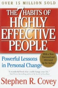 The best books on Overcoming Insecurities - The 7 Habits of Highly Effective People by Stephen Covey