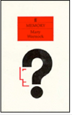 Memory by Mary Warnock Memory by Mary Warnock