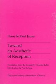 Reading the Romantics - Toward an Aesthetic of Reception by Hans Robert Jauss Reading the Romantics - Toward an Aesthetic of Reception by Hans Robert Jauss