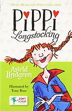 The best books on Happiness for Children - Pippi Longstocking by Astrid Lindgren