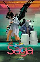 Prize-Winning Sci Fi Novels of 2024 - Saga: Volume 11 by Brian K Vaughan & Fiona Staples (Art Work)