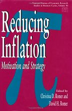 Reducing Inflation by Christina Romer & Christina Romer and David Romer (editors) Reducing Inflation by Christina Romer & Christina Romer and David Romer (editors)