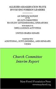Alleged Assassination Plots Involving Foreign Leaders by Rockefeller Commission Alleged Assassination Plots Involving Foreign Leaders by Rockefeller Commission