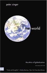 One World by Peter Singer One World by Peter Singer