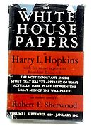 World War 2 Nonfiction Books - The White House Papers of Harry Hopkins by Robert E. Sherwood