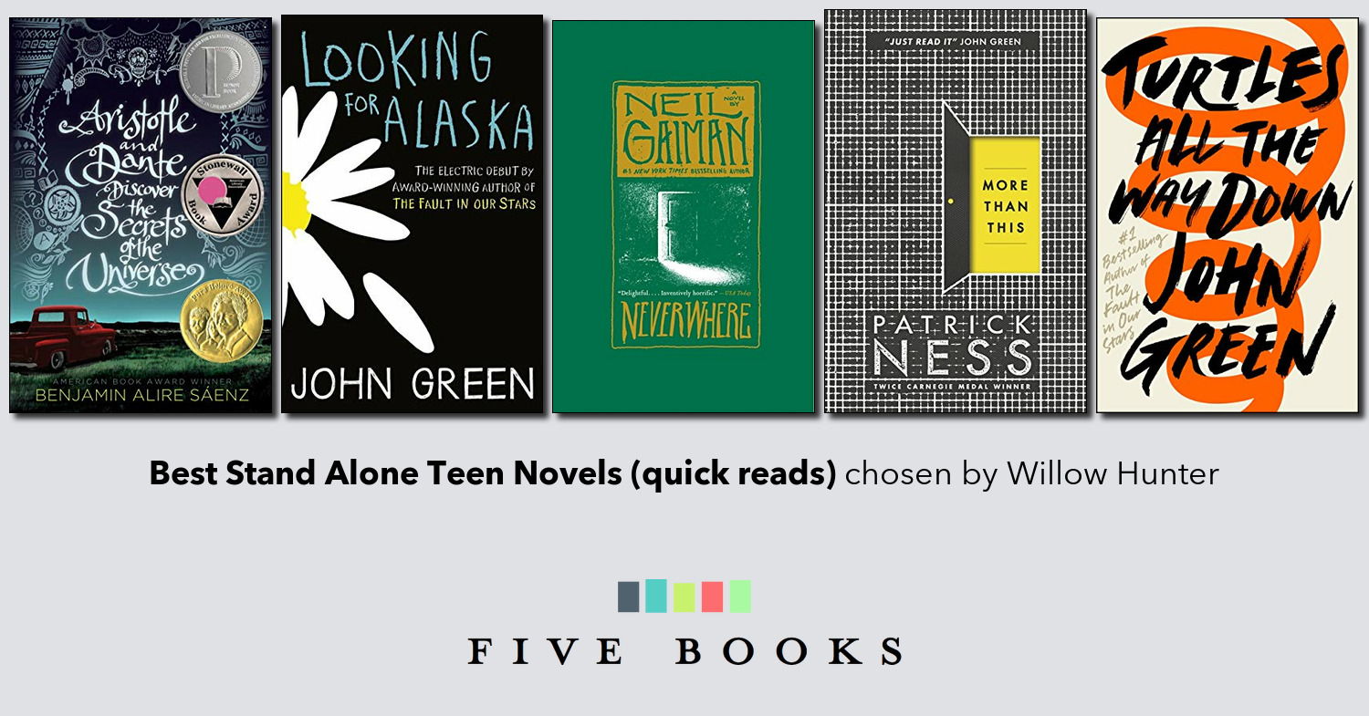 Best Stand Alone Teen Novels (quick reads) Five Books Reader List