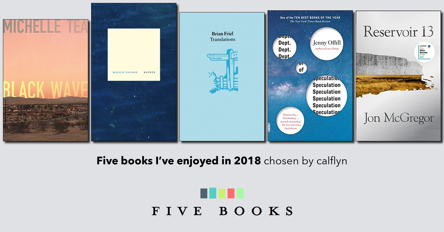 Five books I’ve enjoyed in 2018 - Five Books Reader List
