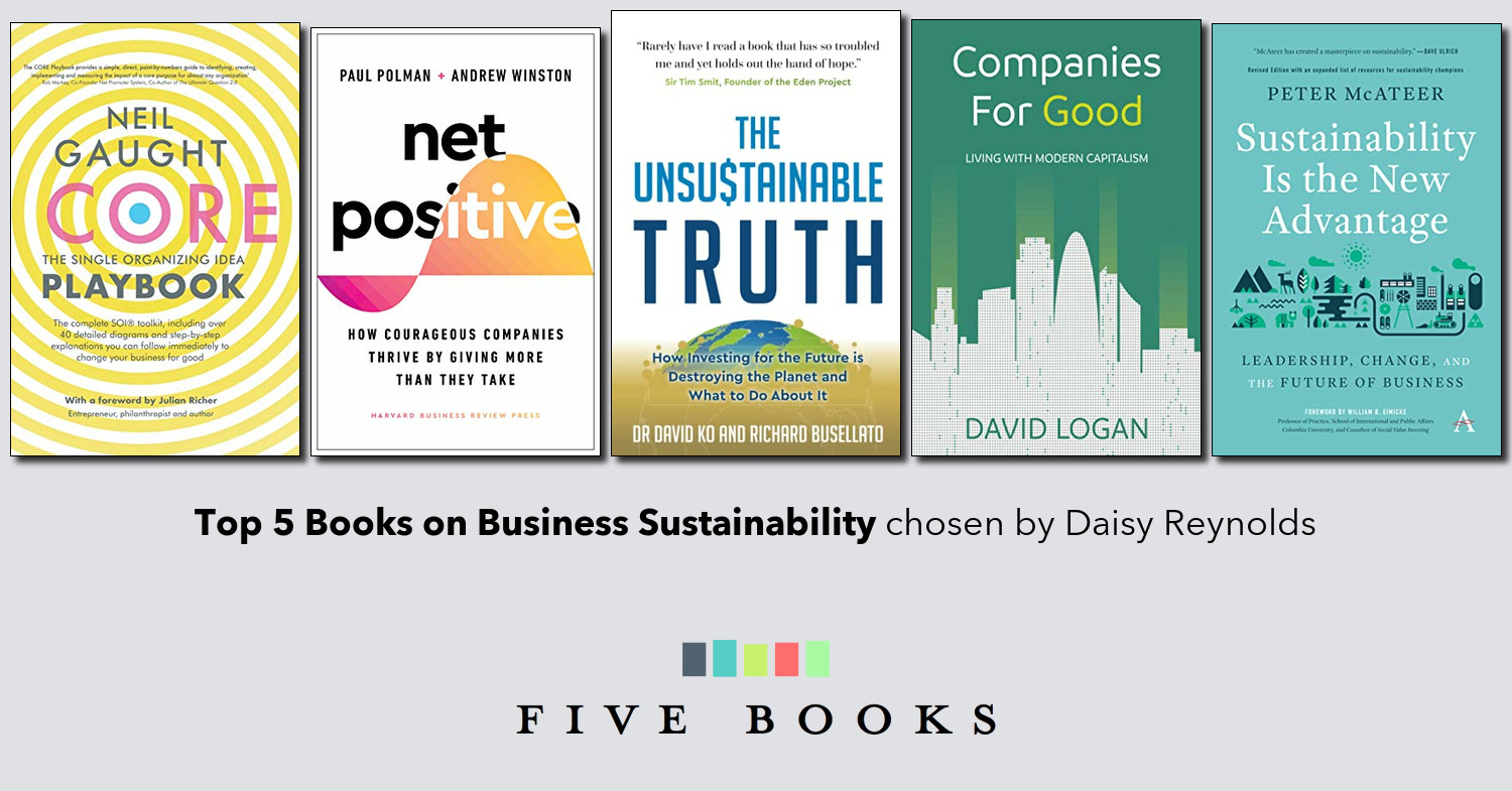 Top 5 Books On Business Sustainability - Five Books Reader List