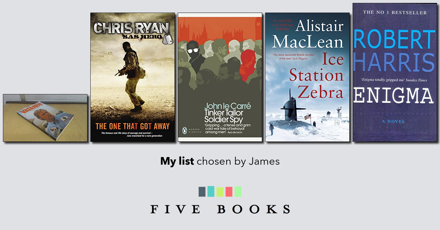 My list - Five Books Reader List